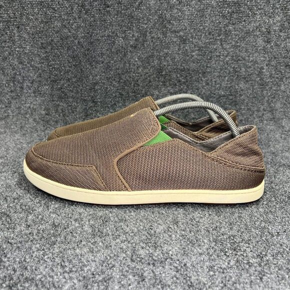 OluKai Nohea Mesh Shoes Men\'s Size 12 Brown Convertible‎ Slip On Comfort Loafers main image 6